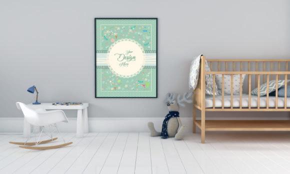Download A Modern Kids Bedroom Empty Frame - Kids Collection