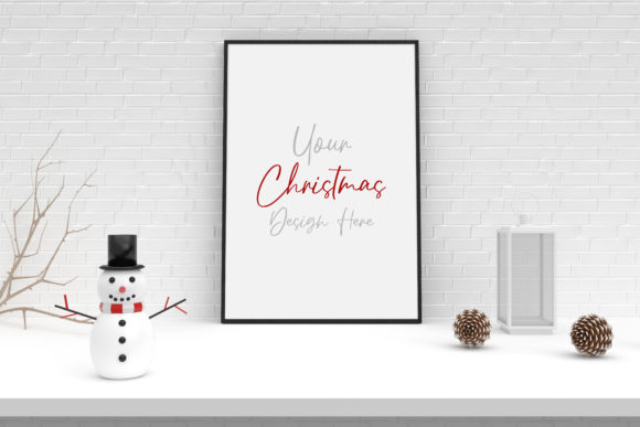 Download Christmas Mockup, Poster, Frame Mock Up - Mockup Collection
