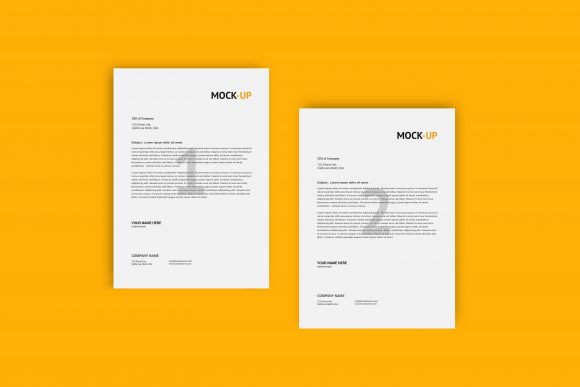 Download A4 Pages Mockup Design-17 - Mockup Collection