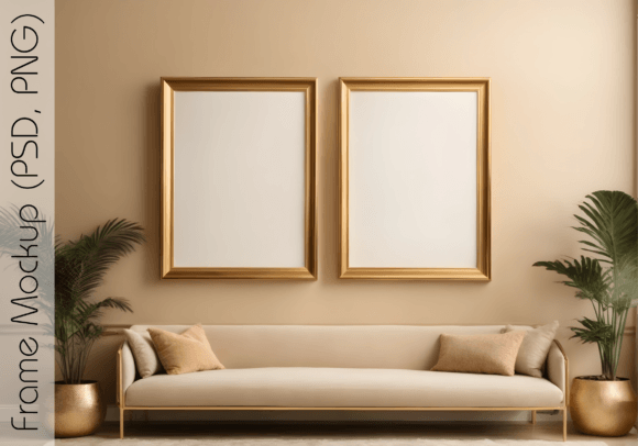 Download Two Digital Frame Mockup - Mockup Collection