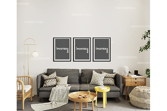 Download Cozy Interior Mockup, Living Room Mockup - Mockup Collection