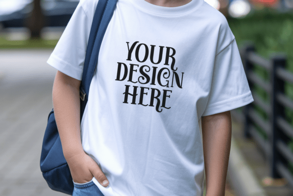 Download Gildan 5000B Kids T-Shirt Mockup - Mockup Collection