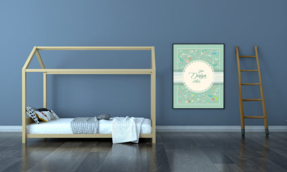 Download Minimalist Kids Bedroom Empty Frame - Kids Collection