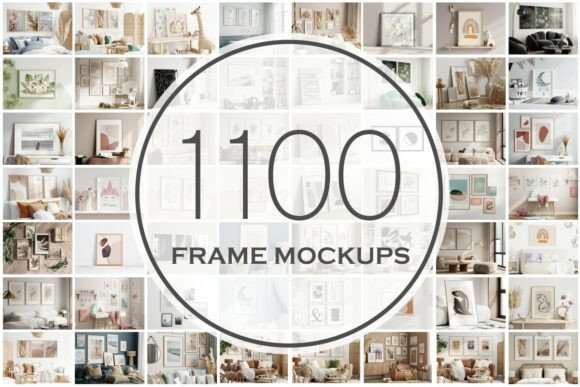 Download Frame Mockup MEGA BUNDLE - Mockup Collection