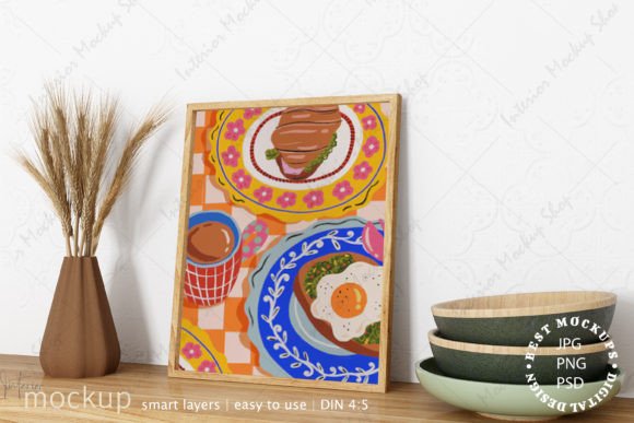 Download Mockup Frame Kitchen, Interior Mockup - Mockup Collection