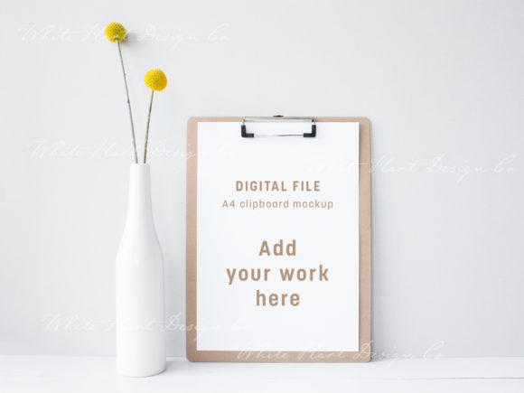 Download A4 Clipboard Mockup - Mockup Collection