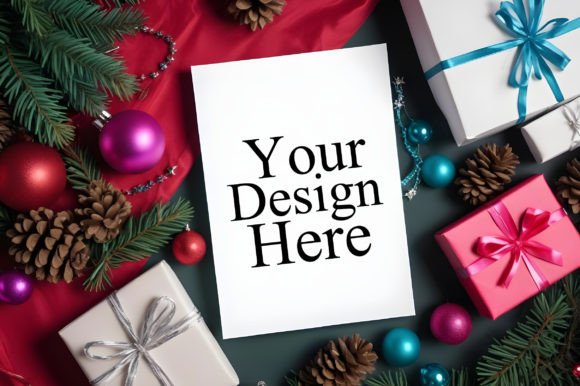Download Invitation Mockups,Christmas Card Mockup - Mockup Collection