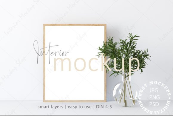 Download Frame Mockup Minimalist, Interior Mockup - Mockup Collection