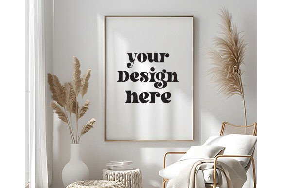 Download Frame Mockup, Wall Art Mockup 128 - Mockup Collection