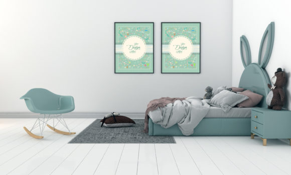 Download A Modern Minimalist Kids Bedroom Empty - Kids Collection