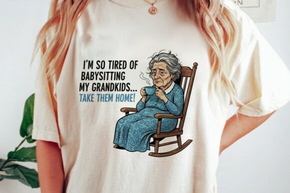 Download Babysitting Grandma Take Kids Home Png - Kids Collection