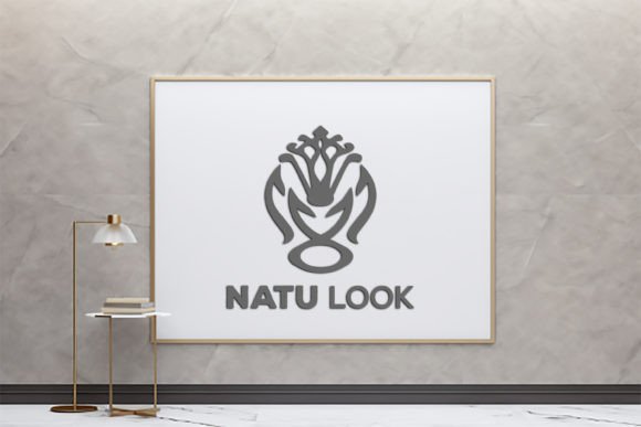 Download White Board Logo Mockup_house Wall Board - Mockup Collection