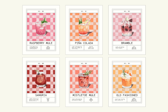 Download Cocktail Printable Wall Art Kitchen Bar - Printable wall art Collection