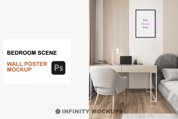 Download Bedroom Canvas Wall Art Mockup - Mockup Collection