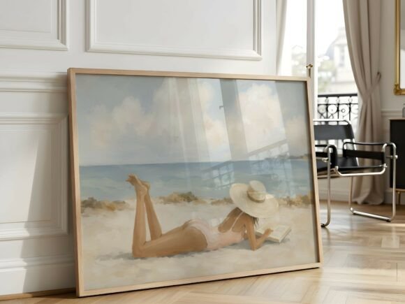 Download Horizontal Wood Frame Mockup Interior - Mockup Collection