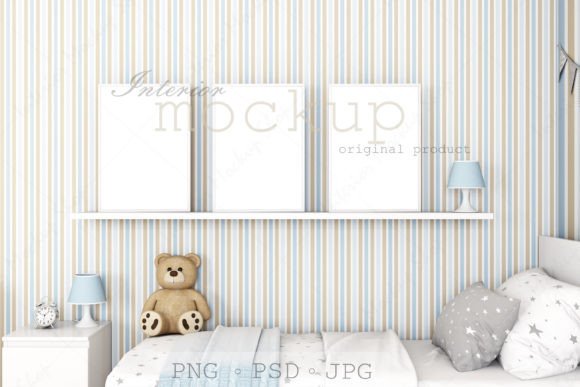 Download Kids Room Mock Up - 1638 - Kids Collection