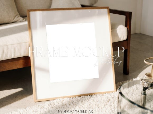 Download Light Cozy Interior Frame Mockup - Mockup Collection