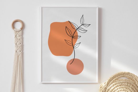 Download Printable Wall Art, Abstract Leafs Wall - Printable wall art Collection