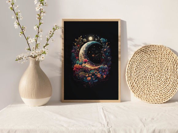 Download Boho Moon Printable Wall Art - Printable wall art Collection