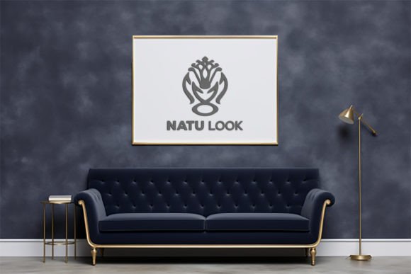 Download White Board Logo Mockup_house Wall Board - Mockup Collection