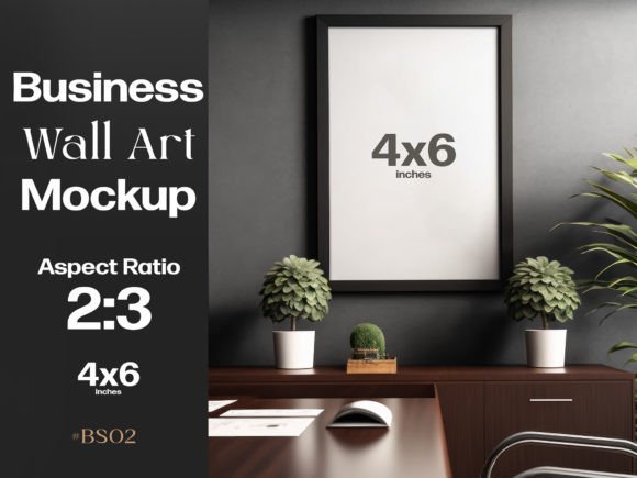 Download Business Frame Mockup 4x6 - Mockup Collection