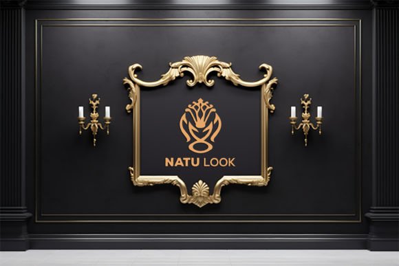 Download Luxury Wall Frame Logo Mockup - Mockup Collection