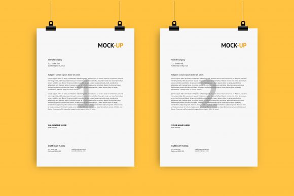 Download A4 Pages Mockup Design-12 - Mockup Collection