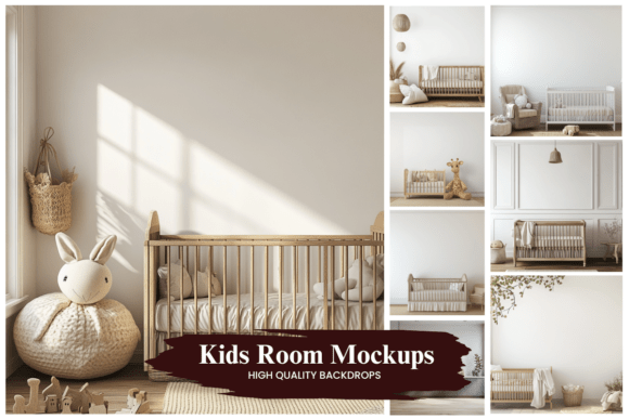 Download 100+ Kids Room Mockups - Mockup Collection