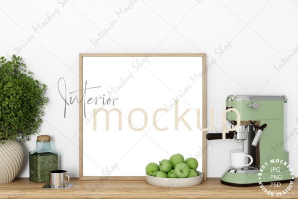 Download Kitchen Frame Mockup - 464 - Mockup Collection