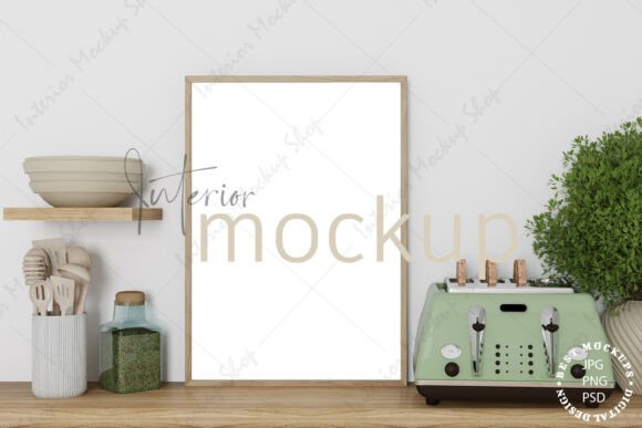 Download Kitchen Frame Mockup - Mockup Collection