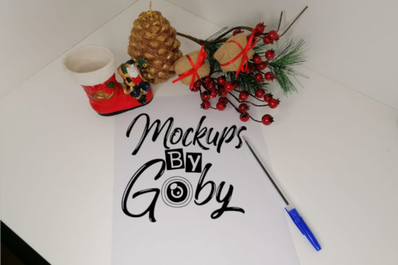 Download Blank Paper Mockups, Christmas Mockup - Mockup Collection