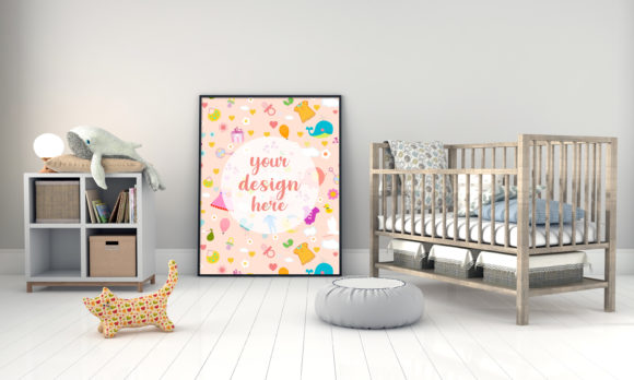 Download A 3d Modern Kids Bedroom Empty Frame - Kids Collection