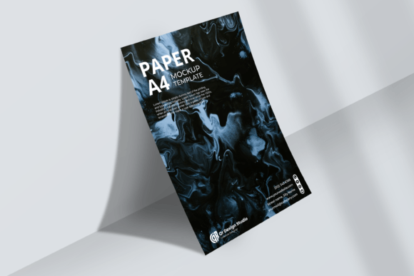 Download Modern Paper A4 Mockup - Mockup Collection