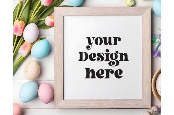 Download Easter Frame Mockup - Mockup Collection