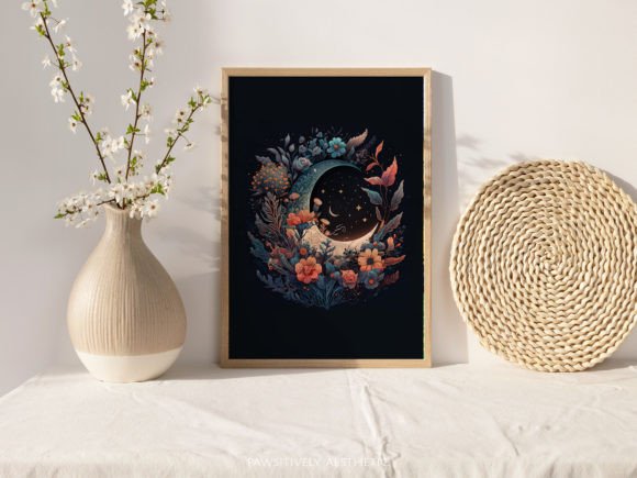 Download Boho Moon Printable Wall Art - Printable wall art Collection