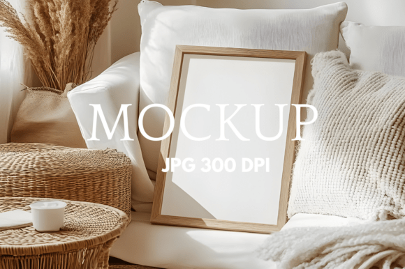 Download Gift Sign Mockup Poster Frame - Mockup Collection