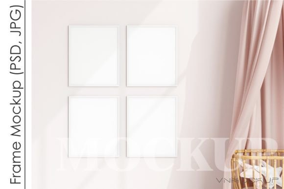 Download Modern Kid's Room Frame Mockup - Mockup Collection