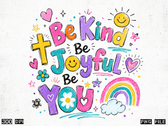Download Be Kind Be Joyful Be You Christian Kids - Kids Collection