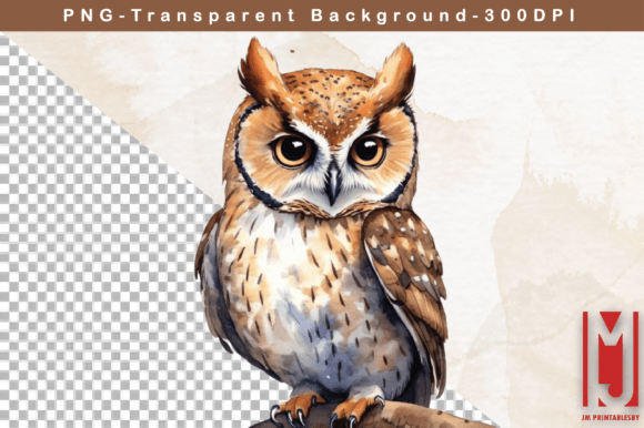 Download Watercolor Owl Clipart - Water Collection