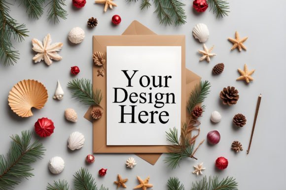Download Invitation Mockups,Christmas Card Mockup - Mockup Collection